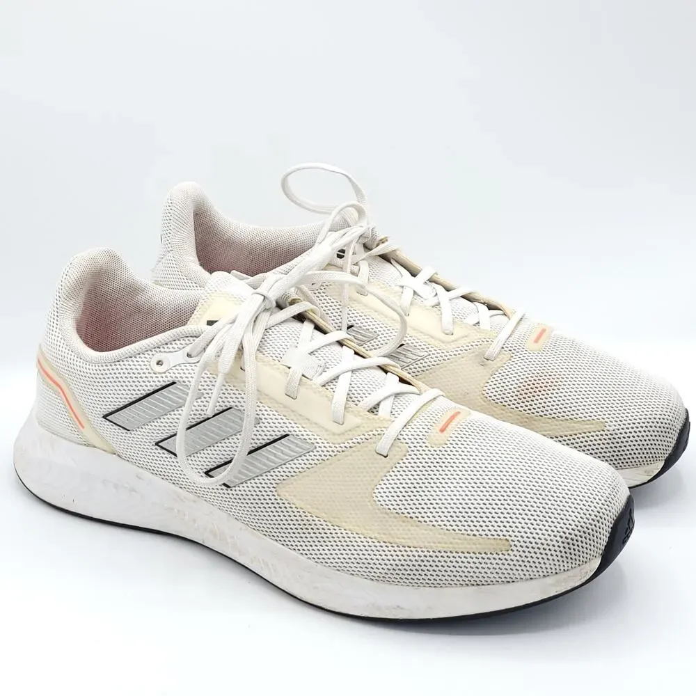 Adidas RunFalcon 2.0  Athletic Running  FY5944 men's size 10.5 white cream